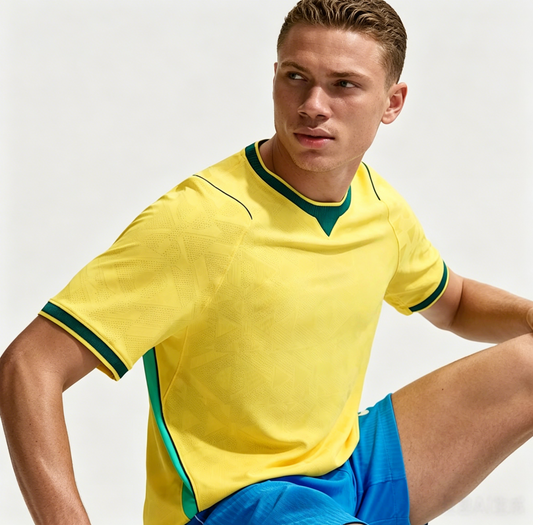 Brazil 2026 World Cup Home Jersey | Nike Inspired Sporty Style