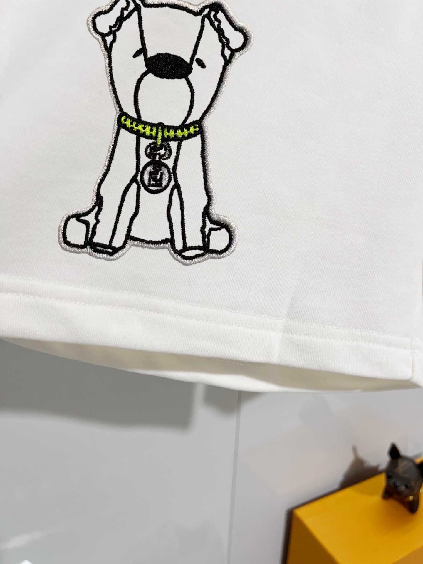 Fendi Inspired 2026 Embroidered Logo Casual Shorts
