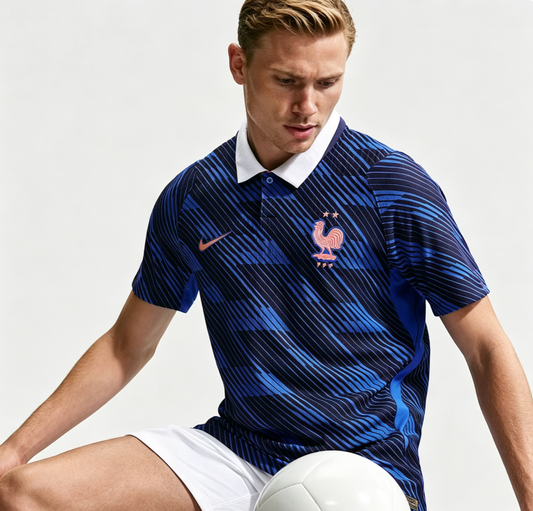 France 2026 World Cup Home Jersey | Nike Inspired Sporty Style