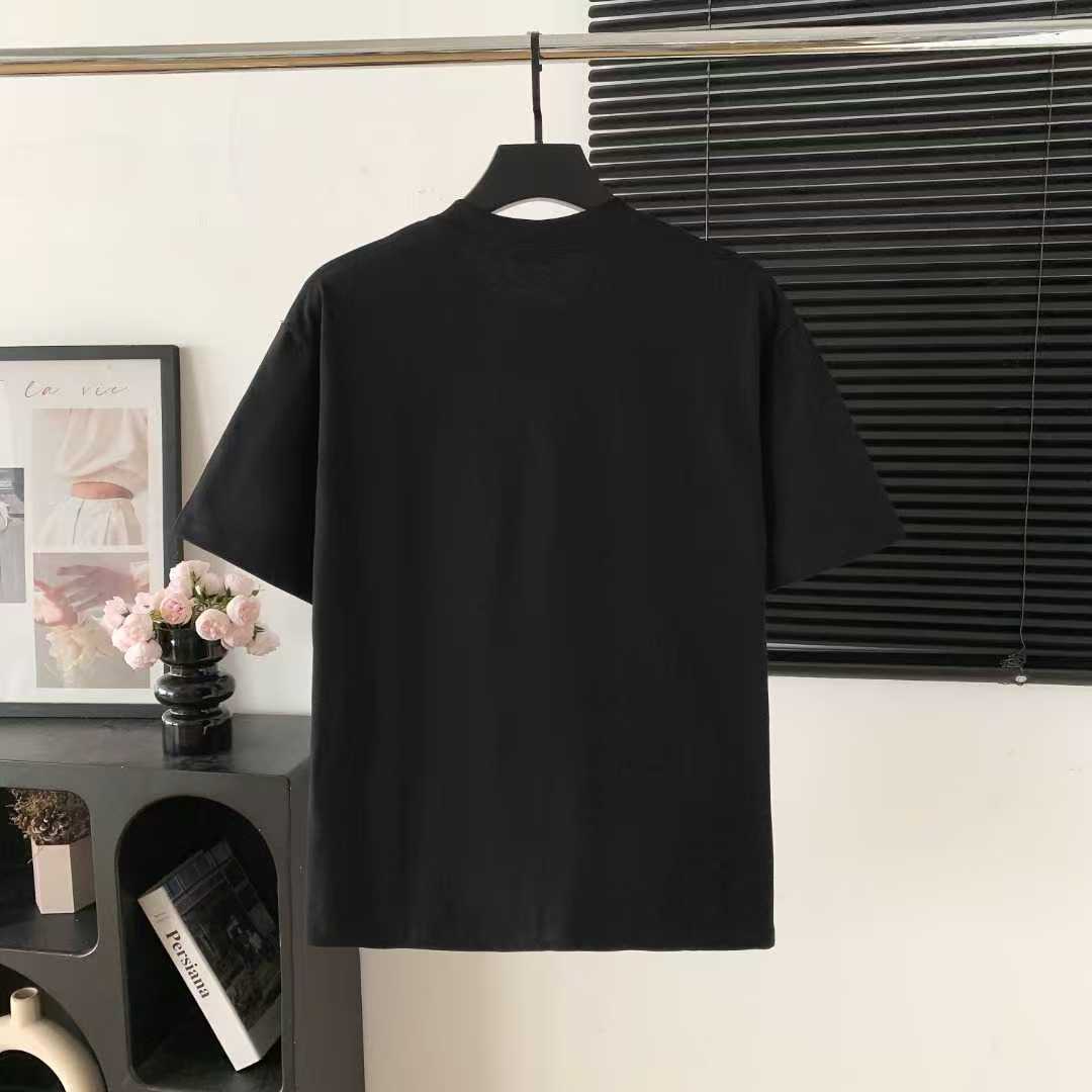 Chest Logo Embroidered T-Shirt | FENDI Inspired Luxury Style