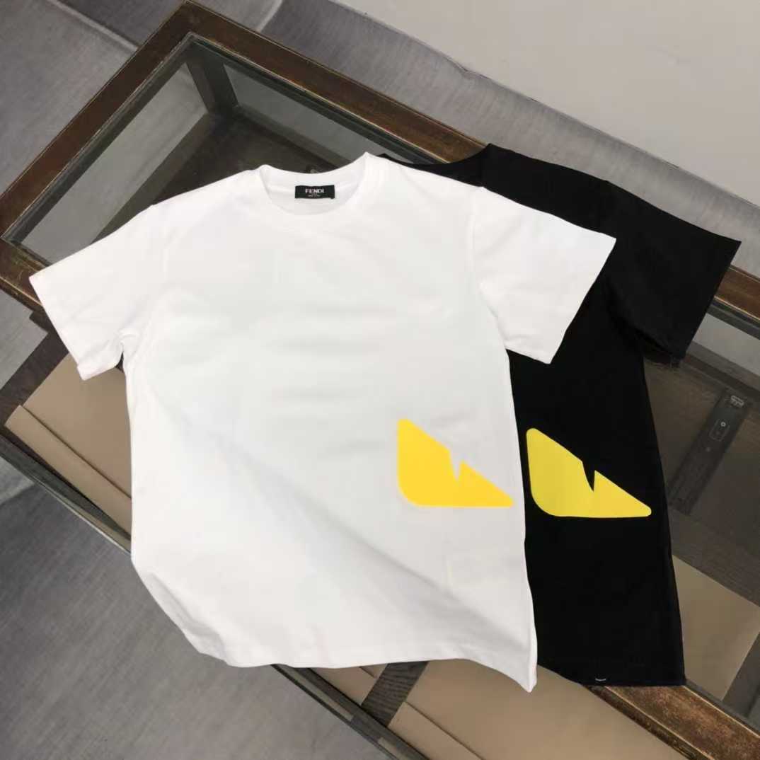 Crew Neck Casual T-Shirt | FENDI Inspired Luxury Style