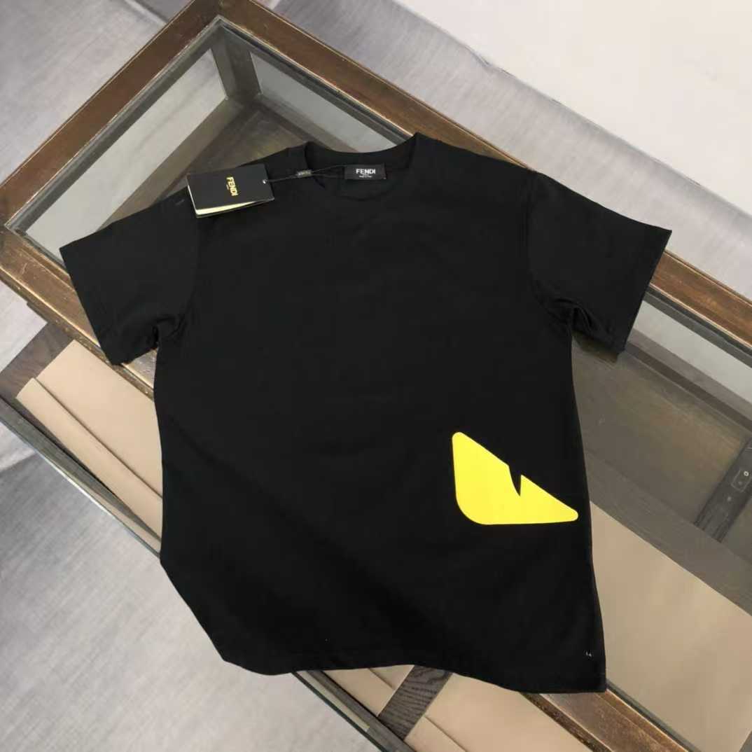 Crew Neck Casual T-Shirt | FENDI Inspired Luxury Style
