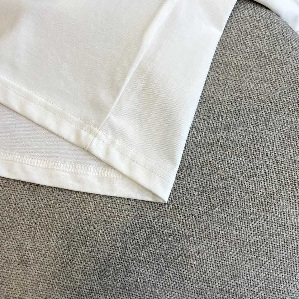 Fendi Inspired Double Yarn Cotton Short Sleeve T-shirt,