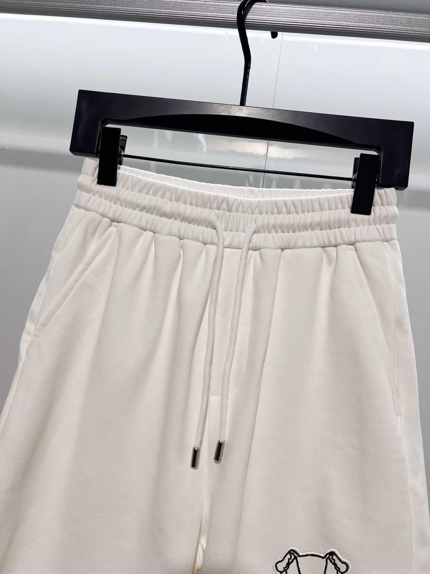 Fendi Inspired 2026 Embroidered Logo Casual Shorts