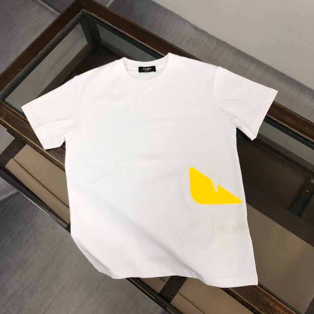 Crew Neck Casual T-Shirt | FENDI Inspired Luxury Style