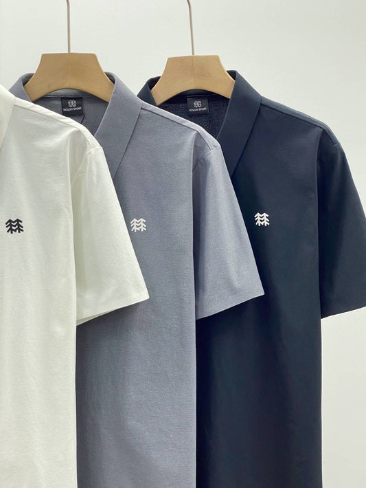 KOLON Inspired SECO Quick-Dry Polo Shirt, Breathable UV Protection Golf Top