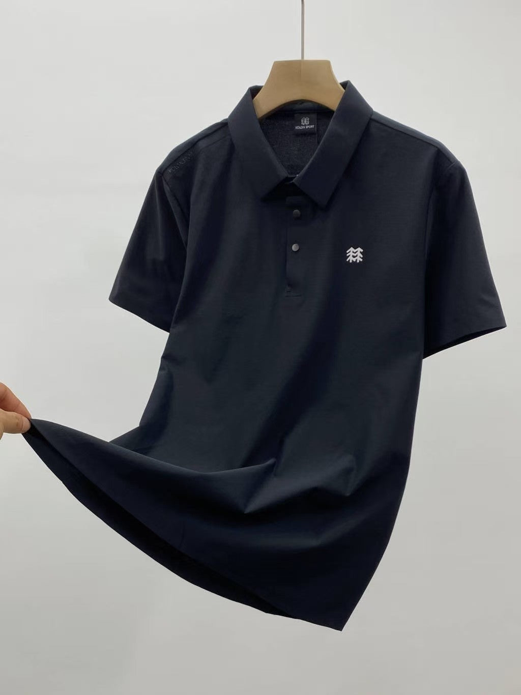 KOLON Inspired SECO Quick-Dry Polo Shirt, Breathable UV Protection Golf Top