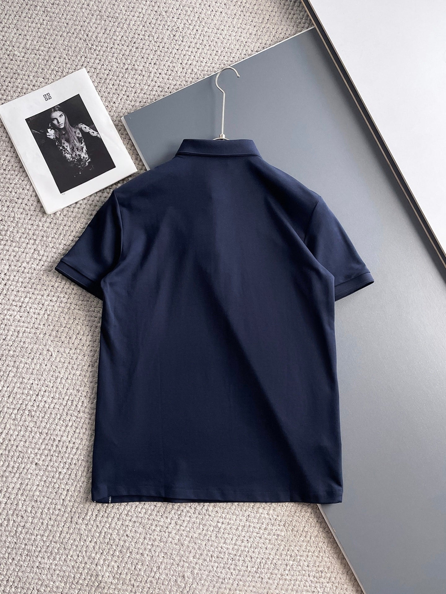 BOSS Inspired Men's Quick-Dry Polo Shirt, Breathable Business Casual Short Sleeve Top