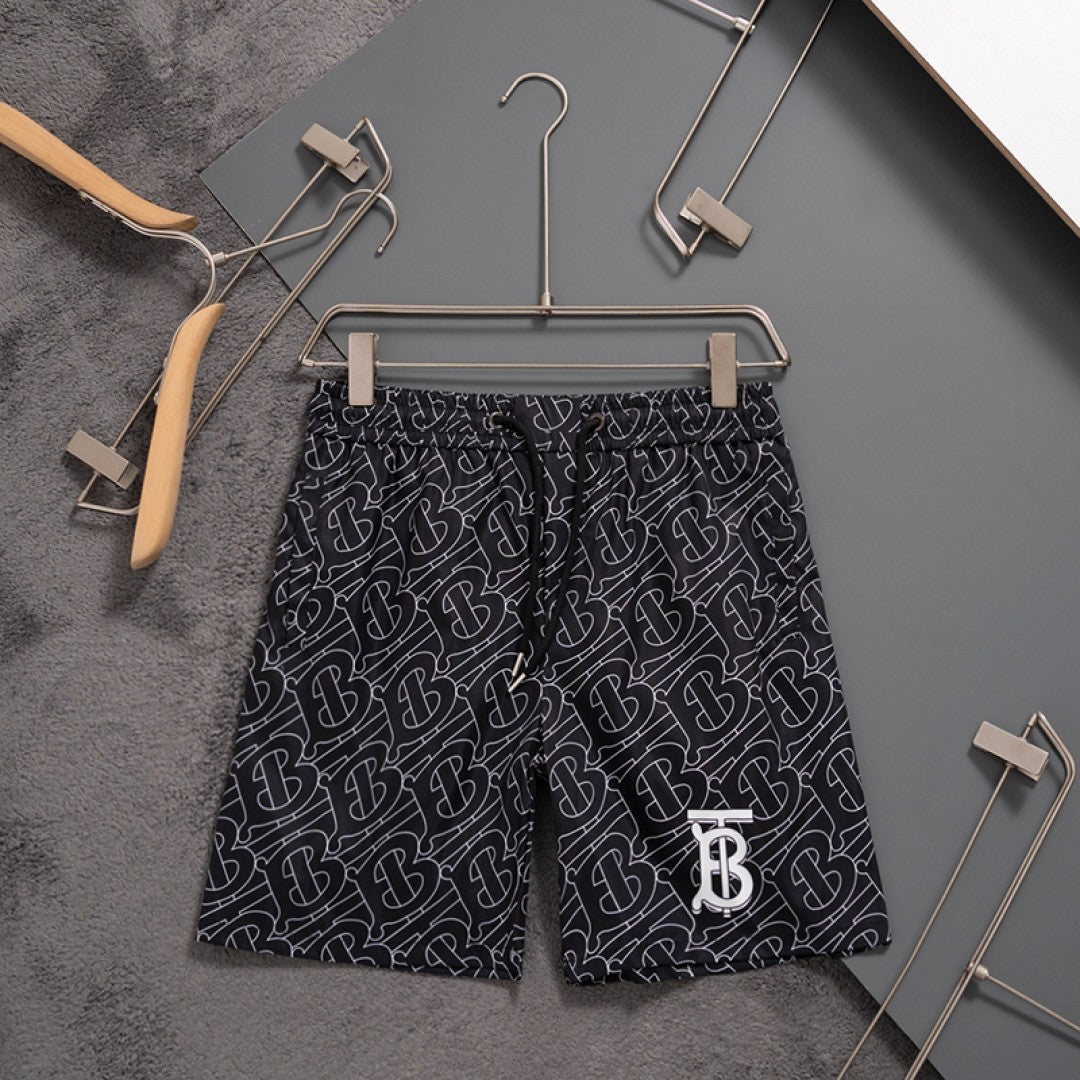 Versace Inspired Men's Ice Silk Quick Dry Beach Shorts, Casual Summer Swim Trunks