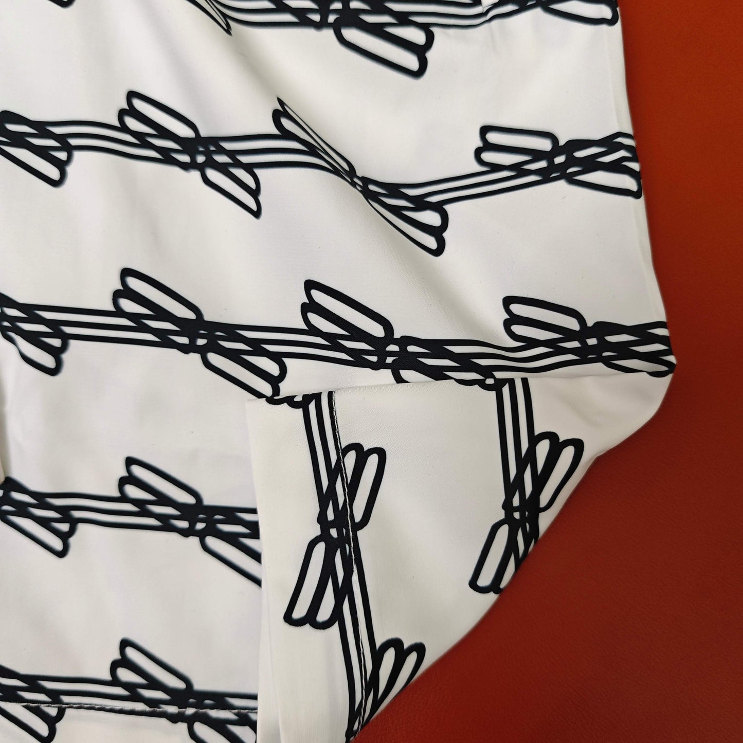 Balenciaga Inspired Men's All-Over Logo Print Quick-Dry Beach Shorts