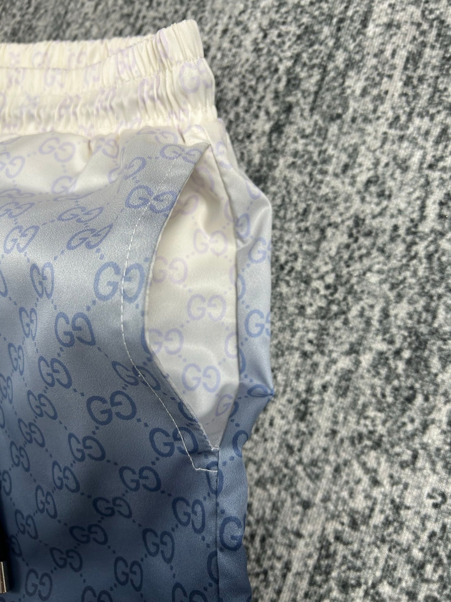 Gucci Inspired 2026 Gradient GG Monogram Quick-Dry Beach Shorts