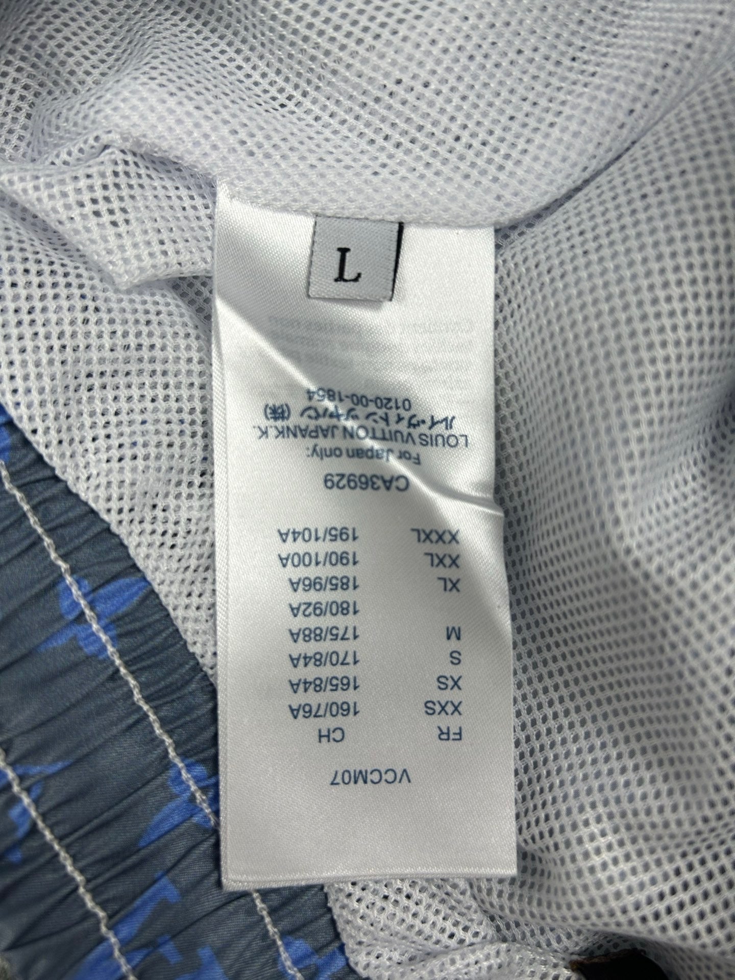 Men's Quick-Dry Swim Shorts with LV-Inspired All-Over Print