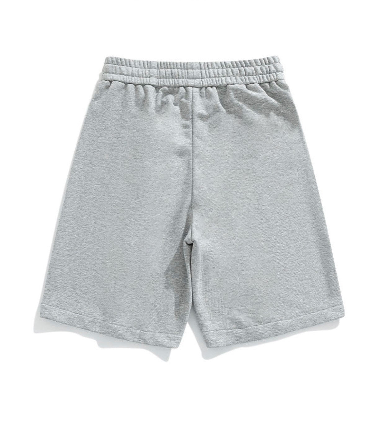 Nike Inspired Summer Loose Fit Cotton Shorts, Black & Grey