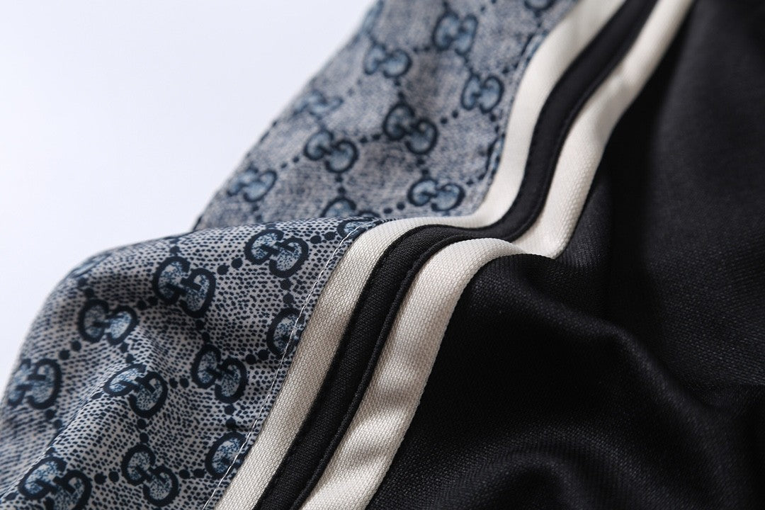 Gucci Inspired GG Snake Print Patchwork Unisex Shorts